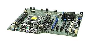 Central hub connecting computer components