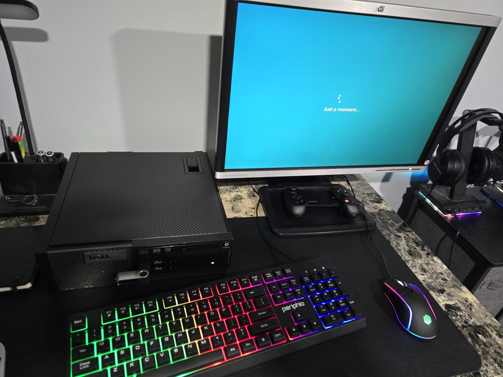 Dell Optiplex 9020 Desktop Computer PC, Intel Quad-Core i5, 500GB HDD Storage, 8GB DDR3 RAM, WiFi, 20 in Monitor, RGB Productivity Bundle, Windows 11 Pro (Renewed) - Customer Photo 2