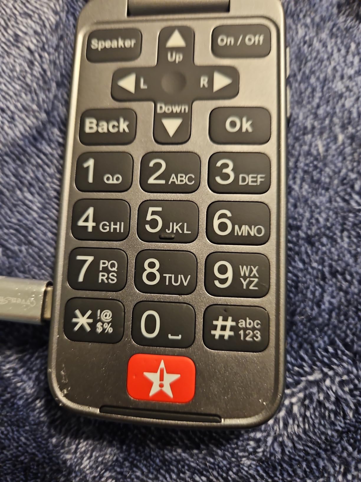 Lively Jitterbug Flip2 - Flip Cell Phone for Seniors - Not Compatible with Other Wireless Carriers - Must Be Activated with Lively Phone Plan - Red Flip Phone - Customer Photo 3