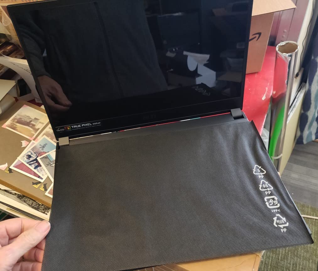 MSI Creator 15 Professional Laptop: 15.6" UHD OLED 4K DCI-P3 100% Display, Intel Core i7-11800H, NVIDIA GeForce RTX 3060, 16GB RAM, 512GB NVME SSD, Thunderbolt 4, Win10, Black - Customer Photo 1