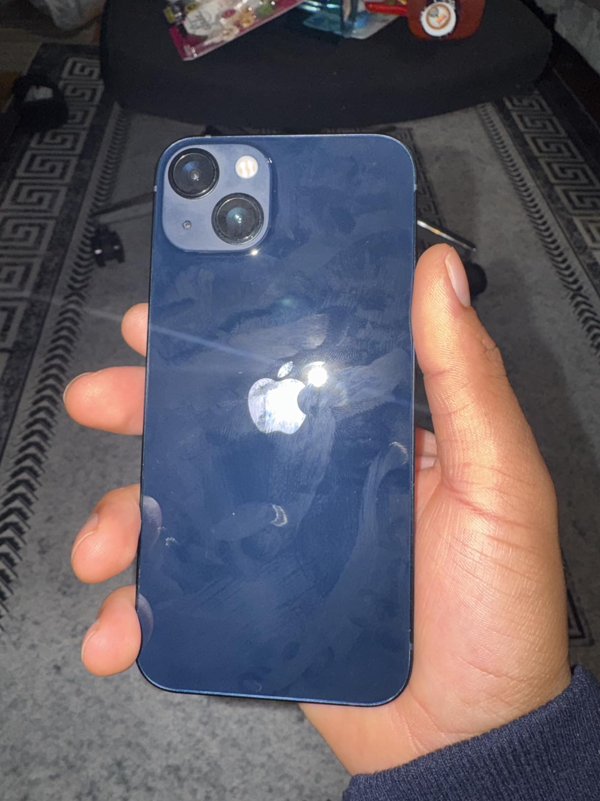 Apple iPhone 13, 128GB, Midnight - Unlocked (Renewed) - Customer Photo 5