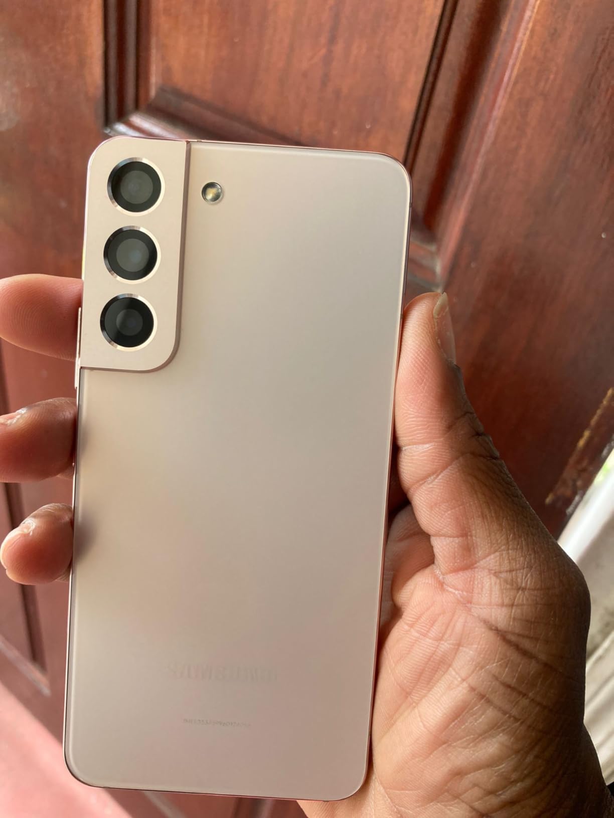 SAMSUNG Galaxy S22 5G, US Version, 128GB, Pink Gold - Unlocked (Renewed) - Customer Photo 1