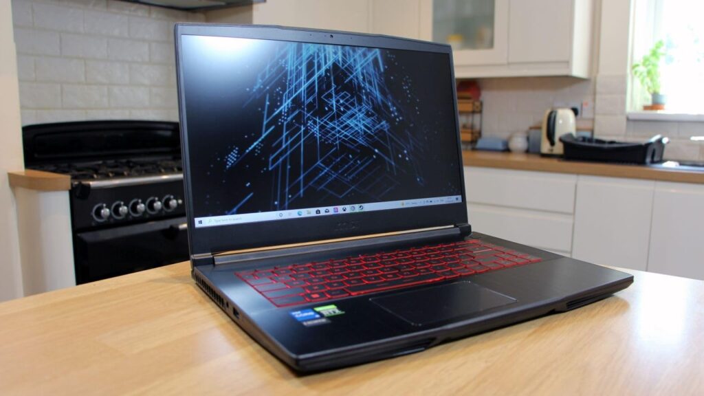 MSI GF63 Thin Gaming Laptop, 15.6" FHD 144Hz, Intel i5-11400H, RTX 3050, 16GB RAM, 512GB NVMe SSD, Windows 11, Aluminum Black - Customer Photo 2