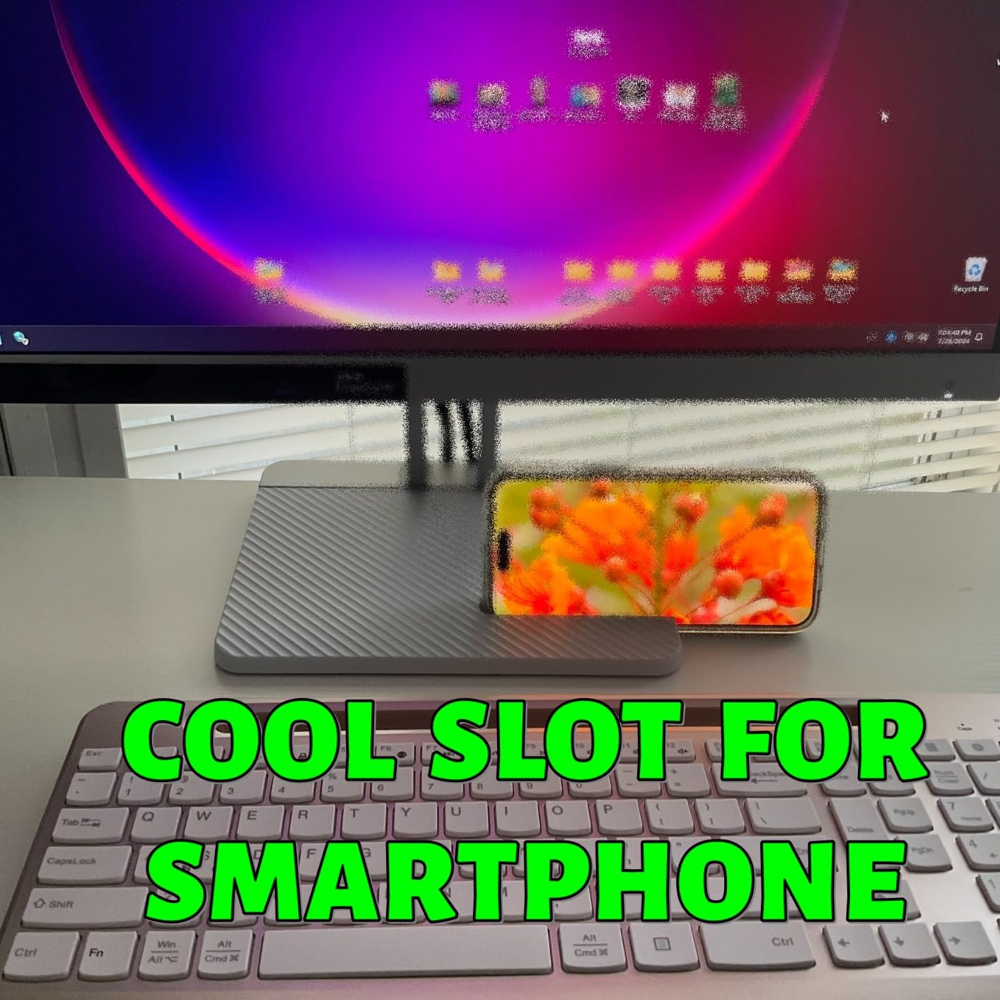 Lenovo L27m-30-2022 - Everyday Monitor - 27 Inch FHD - 75 Hz - AMD FreeSync - Low Blue Light Certified - Tilt Stand - Integrated Speakers - HMDI & VGA & USB-C,Grey Customer Review Lenovo L27m-30-2022 - Everyday Monitor - 27 Inch FHD - 75 Hz - AMD FreeSync - Low Blue Light Certified - Tilt Stand - Integrated Speakers - HMDI & VGA & USB-C,Grey - Customer Photo 2