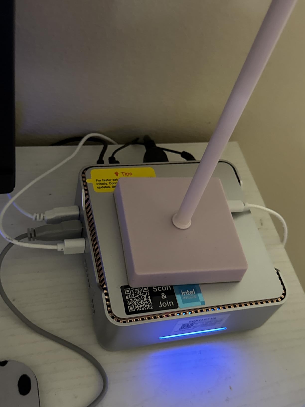 KAMRUI GK3Plus Mini PC, 16GB RAM 512GB M.2 SSD Mini Computers,12th Alder Lake N95 (up to 3.4GHz) Micro PC, 2.5''SSD, Gigabit Ethernet,4K UHD,Three Screen Display, WiFi,BT,VESA/Home/Business Small pc - Customer Photo 4