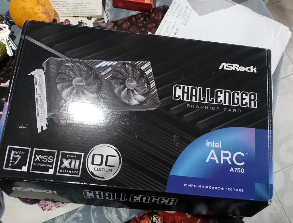 ASRock Intel Arc A380 Challenger ITX 6GB OC Graphics Card | Single Slot ITX | 2250 MHz | 6GB GDDR6 | DisplayPort 2.0 | HDMI 2.0b | 0dB Cooling | 8K Support | 500W | DirectX 12 Ultimate | PCle 4.0 Customer Review ASRock Intel Arc A380 Challenger ITX 6GB OC Graphics Card | Single Slot ITX | 2250 MHz | 6GB GDDR6 | DisplayPort 2.0 | HDMI 2.0b | 0dB Cooling | 8K Support | 500W | DirectX 12 Ultimate | PCle 4.0 - Customer Photo 2