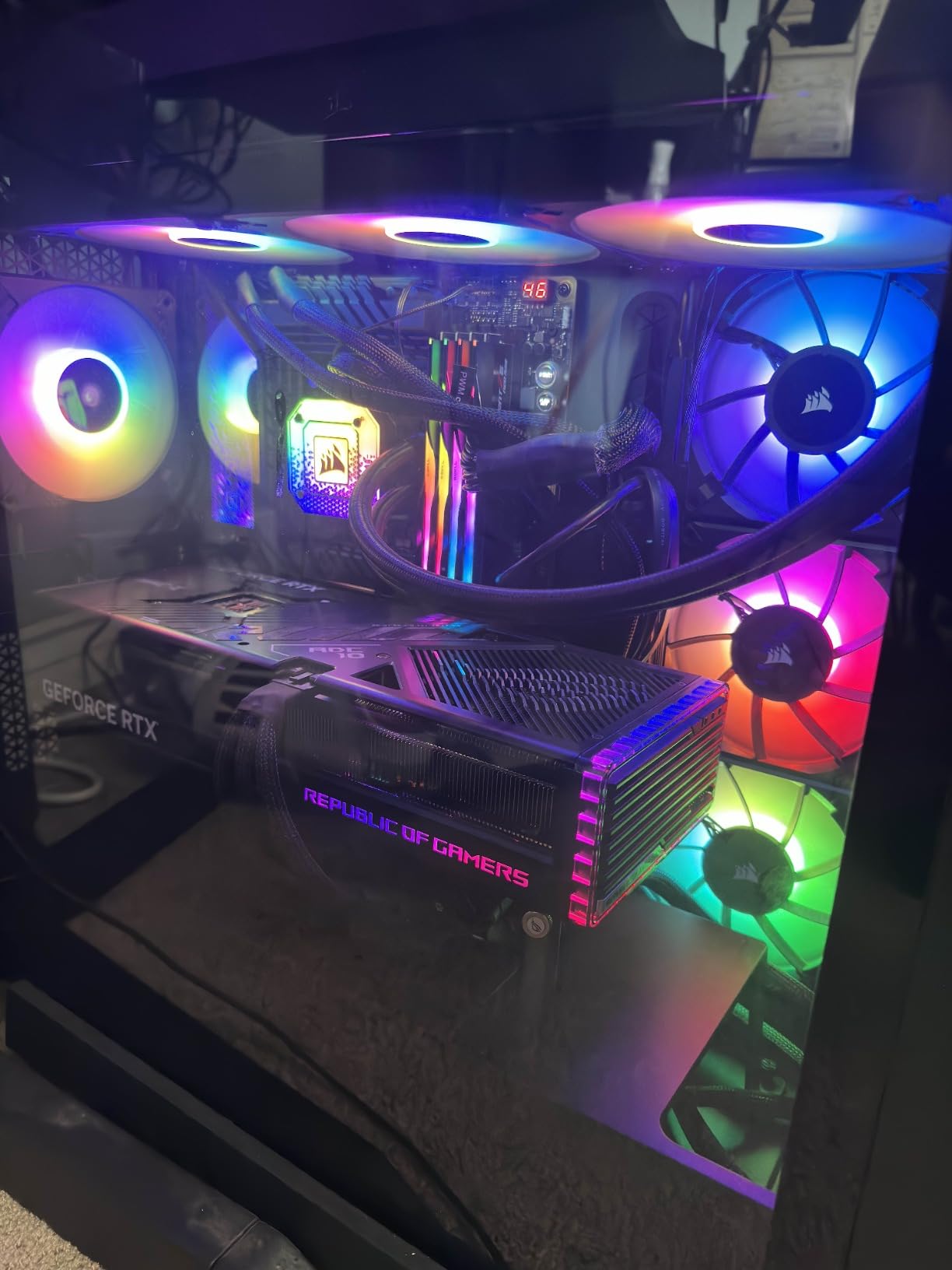 ASUS ROG Strix GeForce RTX® 4090 OC Edition Gaming Graphics Card (PCIe 4.0, 24GB GDDR6X, HDMI 2.1a, DisplayPort 1.4a) - Customer Photo 1