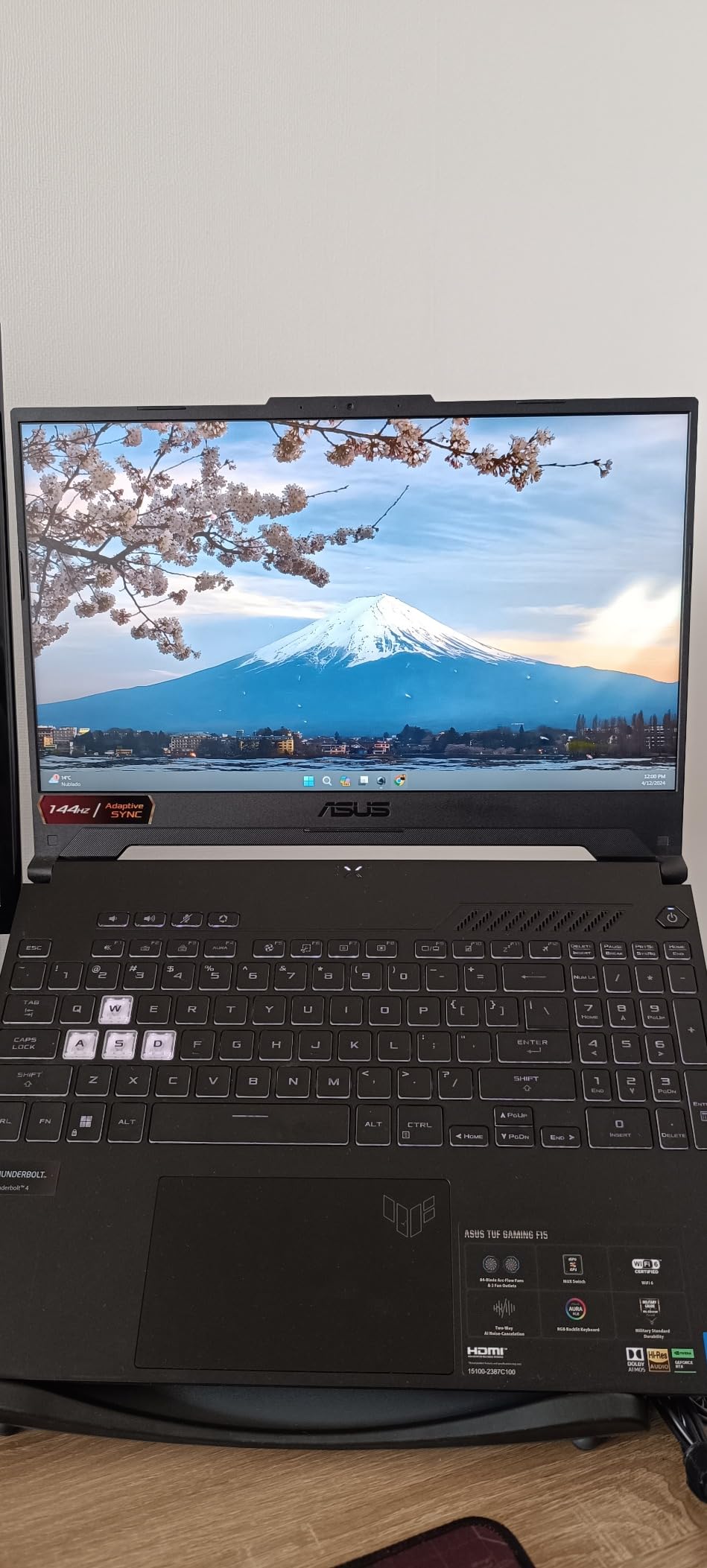 ASUS TUF Gaming F15 (2022) Gaming Laptop, 15.6 ASUS TUF Gaming F15 (2022) Gaming Laptop, 15.6