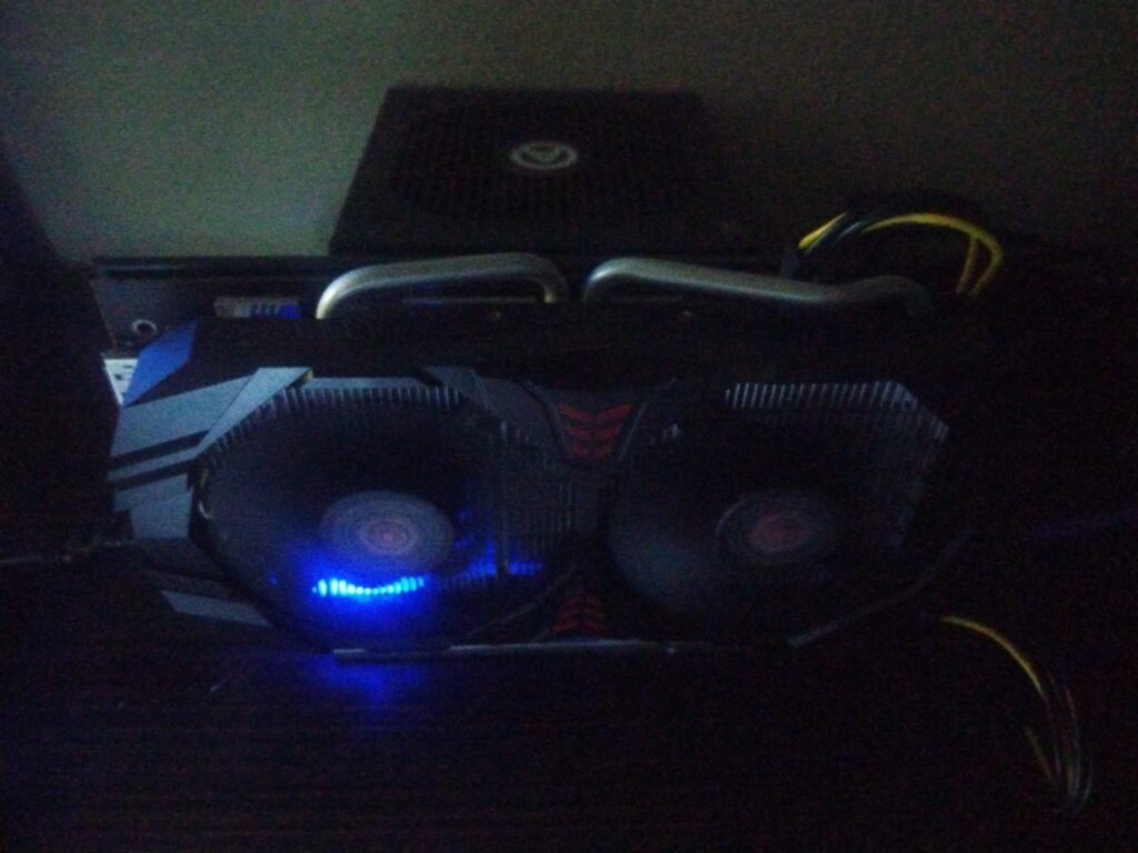 RX 580 8GB Graphics Card, 2048SP,GDDR5,256 Bit Graphics Card for Gaming PC,PCIE 3.0,Twin Freeze Fans Computer Video Card with HDMI/DP/Ports - Customer Photo 2