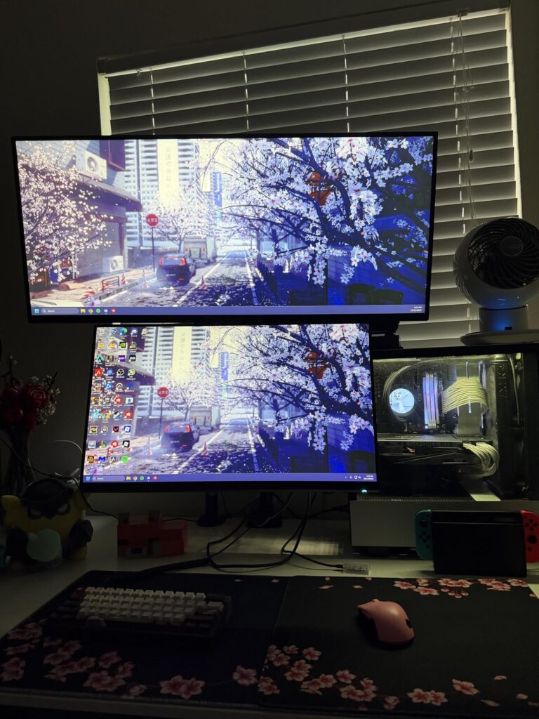 SAMSUNG 34" ViewFinity S50GC Series Ultra-WQHD Monitor, 100Hz, 5ms, HDR10, AMD FreeSync, Eye Care, Borderless Design, PIP, PBP, LS34C502GANXZA, 2023, Black - Customer Photo 1