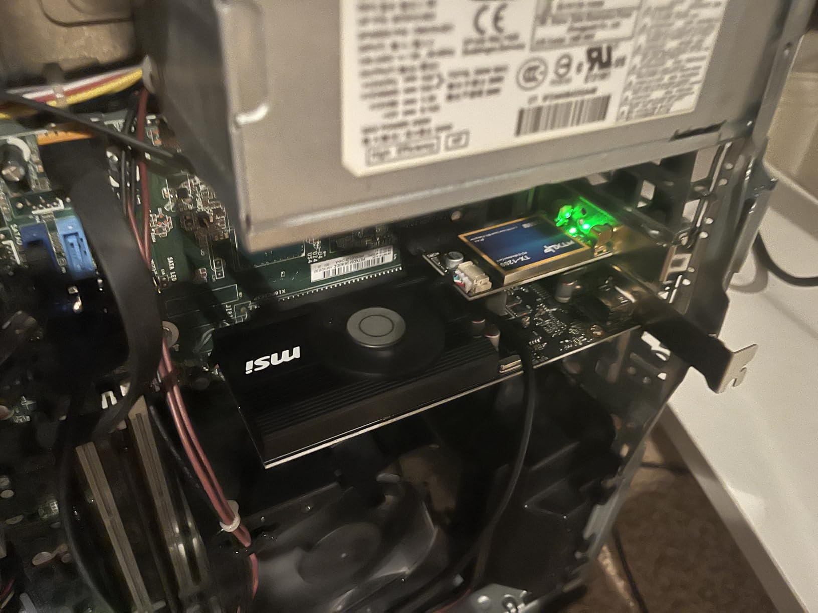 MSI Gaming GeForce GT 1030 4GB DDR4 64-bit HDCP Support DirectX 12 DP/HDMI Single Fan OC Graphics Card (GT 1030 4GD4 LP OC) Customer Review MSI Gaming GeForce GT 1030 4GB DDR4 64-bit HDCP Support DirectX 12 DP/HDMI Single Fan OC Graphics Card (GT 1030 4GD4 LP OC) - Customer Photo 2