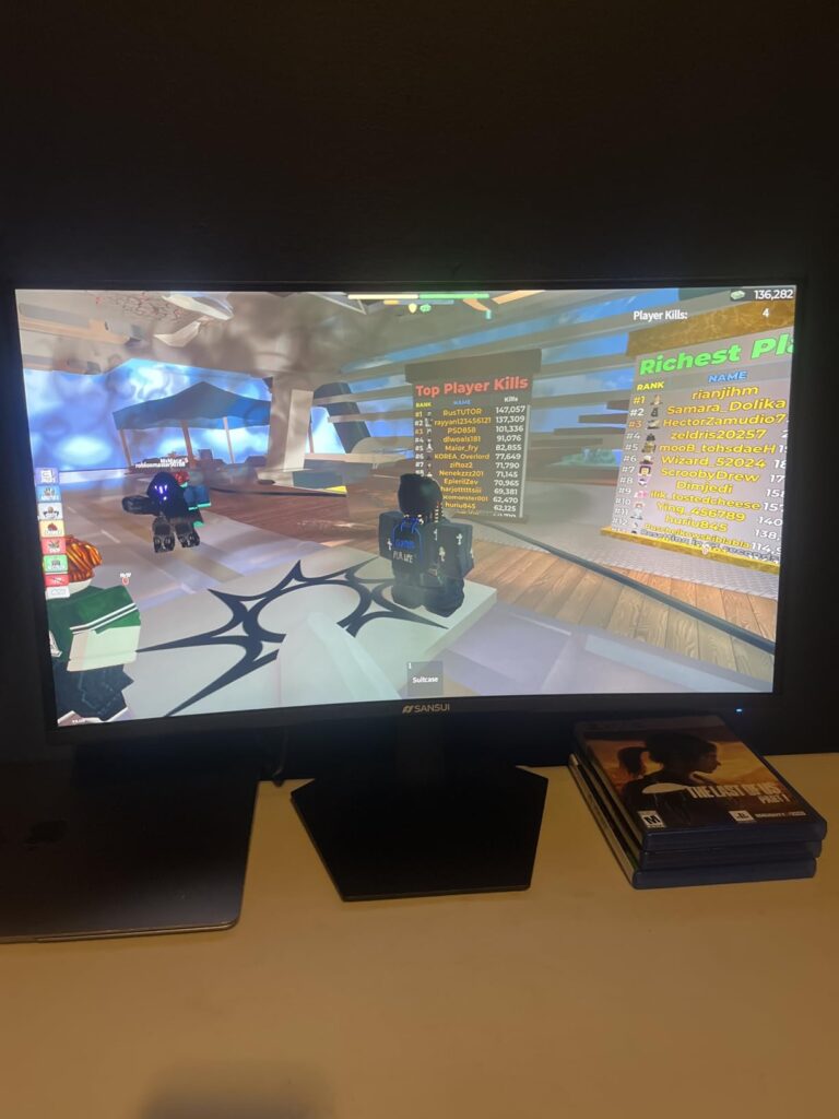 SANSUI 24 Inch Gaming Monitor 180Hz, DP 1.4 & HDMI 2.0 Ports High Refresh Rate Computer Monitor, Racing FPS RTS Modes, 1ms Response Time 110% sRGB (ES-G24F4, HDMI Cable Included) Customer Review SANSUI 24 Inch Gaming Monitor 180Hz, DP 1.4 & HDMI 2.0 Ports High Refresh Rate Computer Monitor, Racing FPS RTS Modes, 1ms Response Time 110% sRGB (ES-G24F4, HDMI Cable Included) - Customer Photo 5