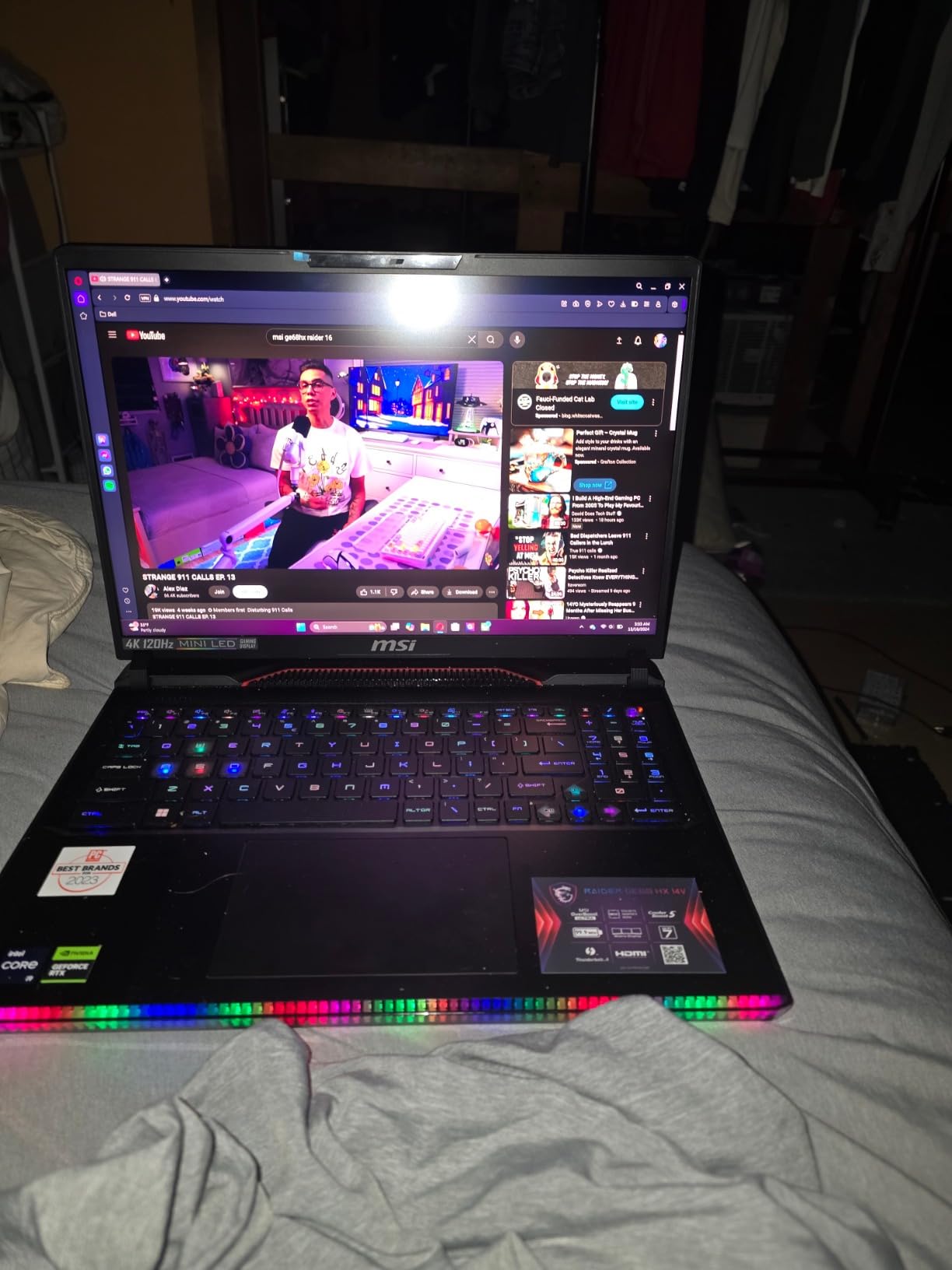 MSI Raider GE68HX 16