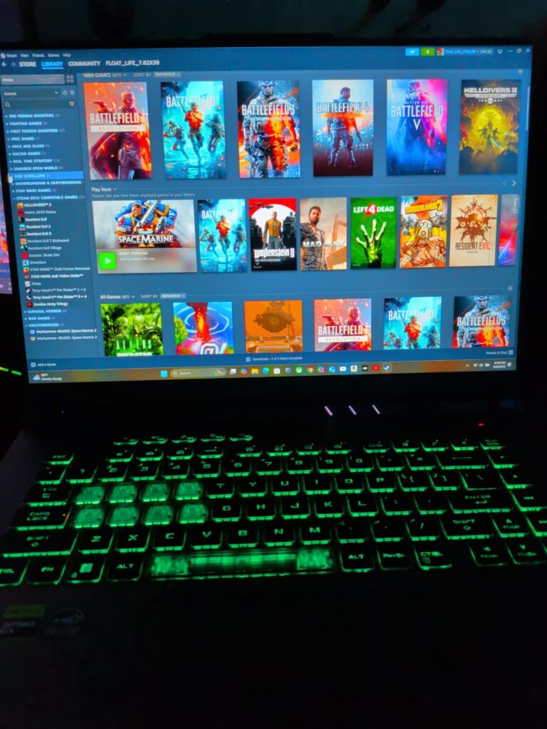 ASUS ROG Strix G16 Gaming Laptop, 165Hz Display, NVIDIA® GeForce RTX™ 4060, Intel Core i7-13650HX, 16GB DDR5, 1TB PCIe Gen4 SSD, Wi-Fi 6E, Windows 11, G614JV-AS74 - Customer Photo 1