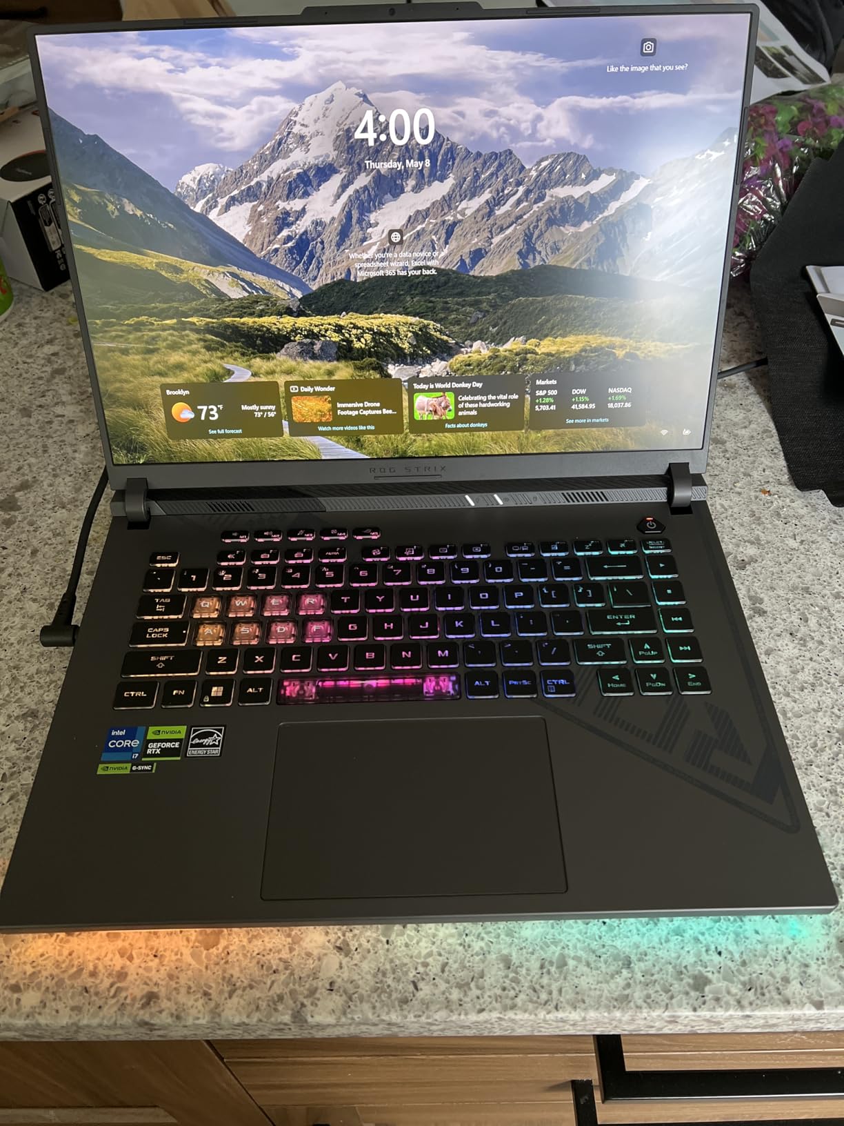 ASUS ROG Strix G16 Gaming Laptop, 165Hz Display, NVIDIA® GeForce RTX™ 4060, Intel Core i7-13650HX, 16GB DDR5, 1TB PCIe Gen4 SSD, Wi-Fi 6E, Windows 11, G614JV-AS74 - Customer Photo 4