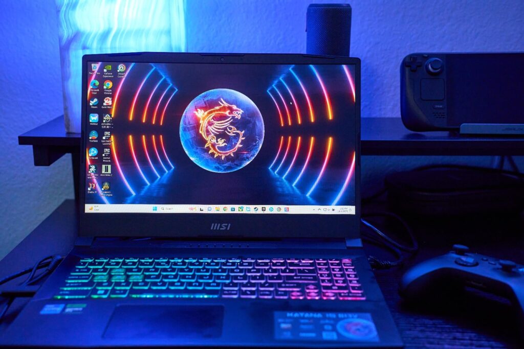 MSI Katana 15 15.6 MSI Katana 15 15.6" 165Hz QHD Gaming Laptop: Intel Core i7-13620H, NVIDIA Geforce RTX 4070, 16GB DDR5, 1TB NVMe SSD, Cooler Boost 5, Win 11: Black B13VGK-2000US - Customer Photo 1