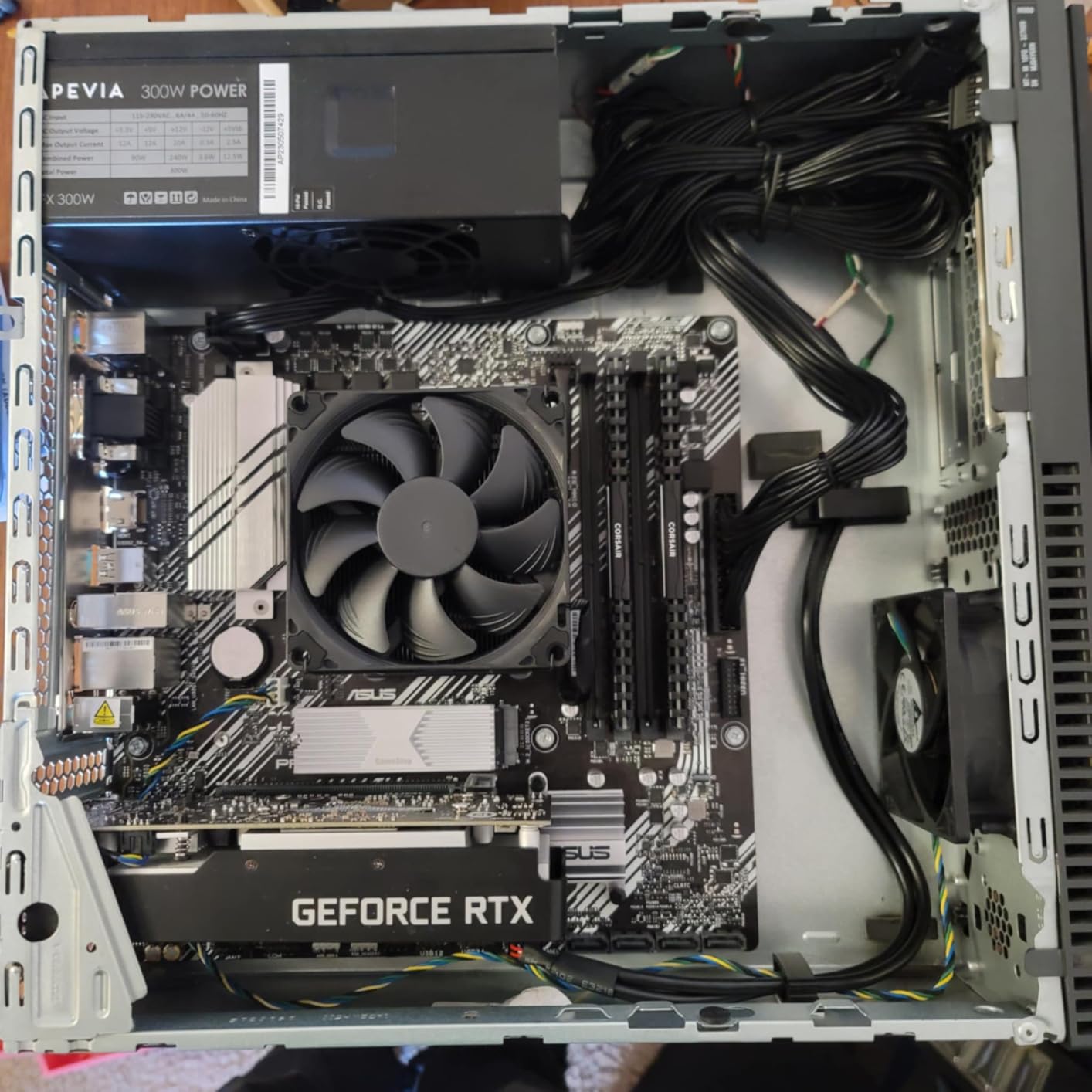 MSI Gaming RTX 3050 LP 6G OC Graphics Card (NVIDIA RTX 3050, 96-Bit, Boost Clock: 1492 MHz, 6GB GDDR6 14 Gbps, HDMI/DP, Ampere Architecture) - Customer Photo 2