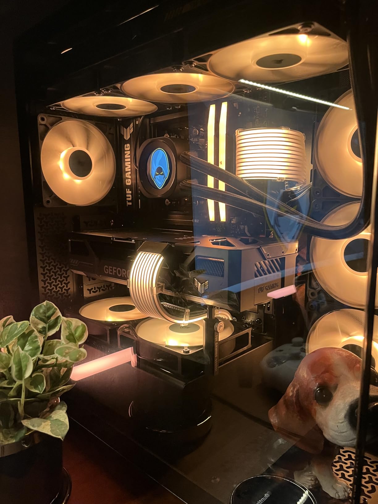 ASUS Dual GeForce RTX™ 4060 Ti EVO OC Edition 8GB GDDR6 (PCIe 4.0, 8GB GDDR6, DLSS 3, HDMI 2.1a, DisplayPort 1.4a, Axial-tech fan design, 0dB technology, Protective Backplate, Auto-Extreme Technology) - Customer Photo 2