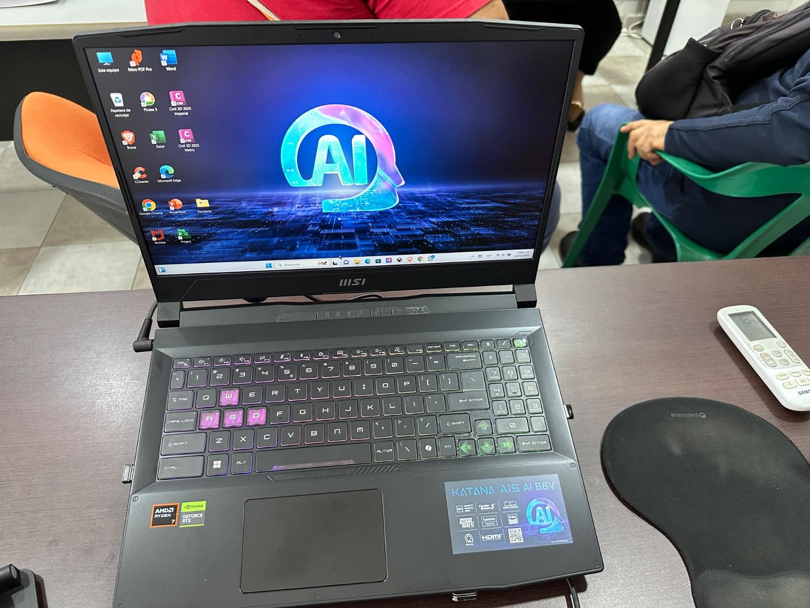 MSI Katana A15 AI 15.6 MSI Katana A15 AI 15.6