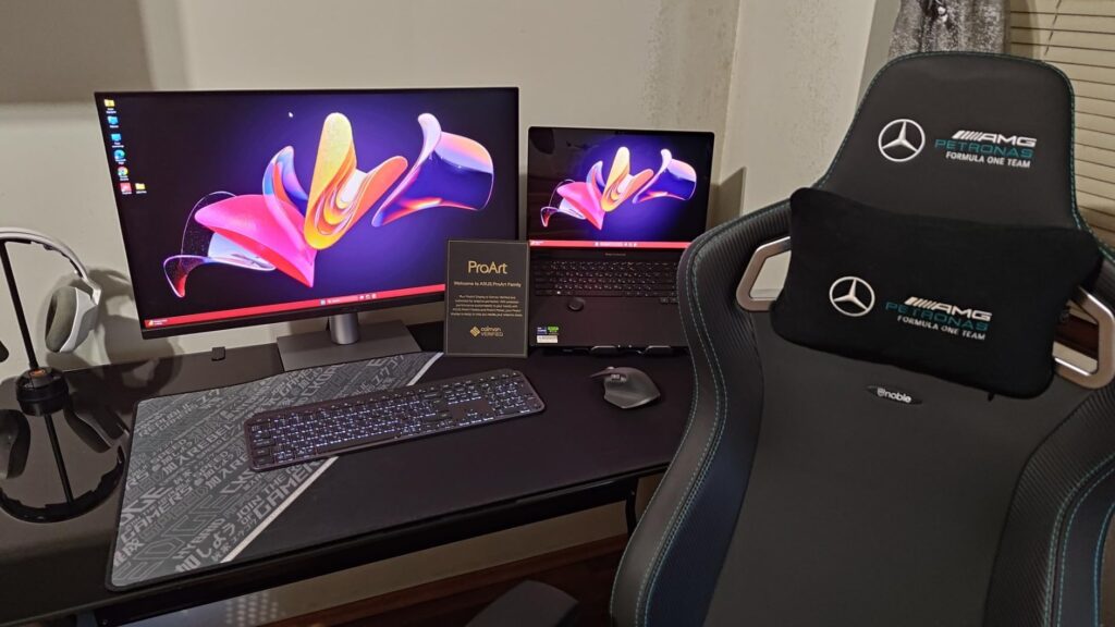 ASUS ProArt Display 27 ASUS ProArt Display 27" 5K HDR Professional Monitor (PA27JCV) - 5K (5120 x 2880), IPS, 99% DCI-P3, 100% sRGB, ΔE < 2, USB-C PD 96W, Calman Verified, Color Accurate, Auto KVM, LuxPixel, 3 yr Warranty - Customer Photo 2