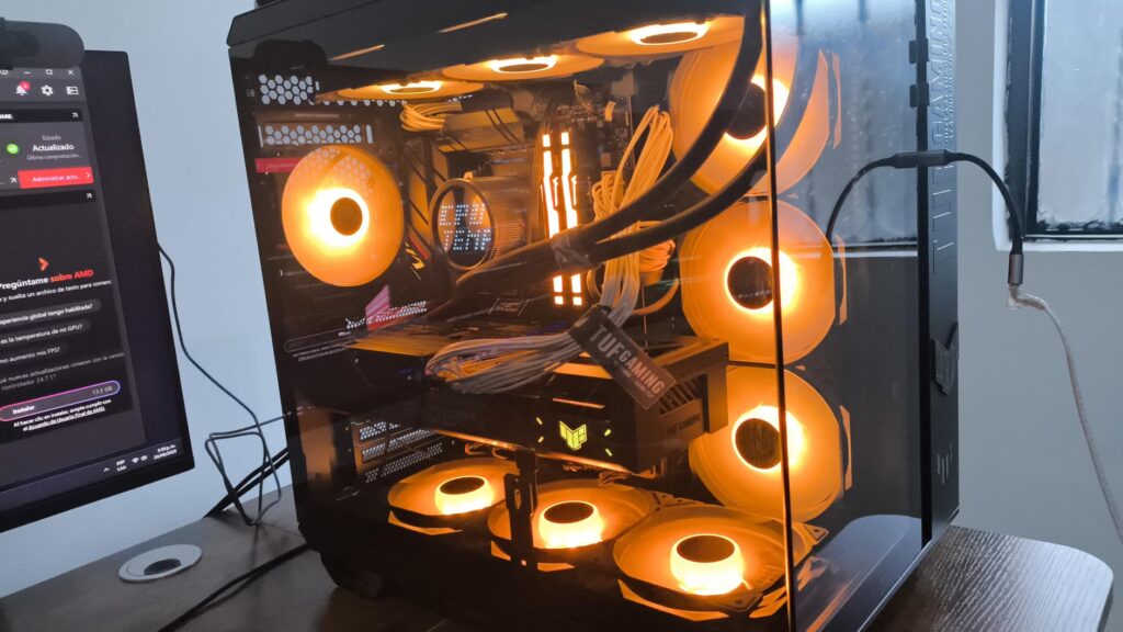 ASUS Dual Radeon™ RX 7600 EVO OC Edition 8GB GDDR6 (PCIe® 4.0, 8 GB GDDR6, HDMI® 2.1, DisplayPort™ 1.4a, 2.5-Slot Design, Axial-tech Fans, GPU Tweak III) - Customer Photo 2