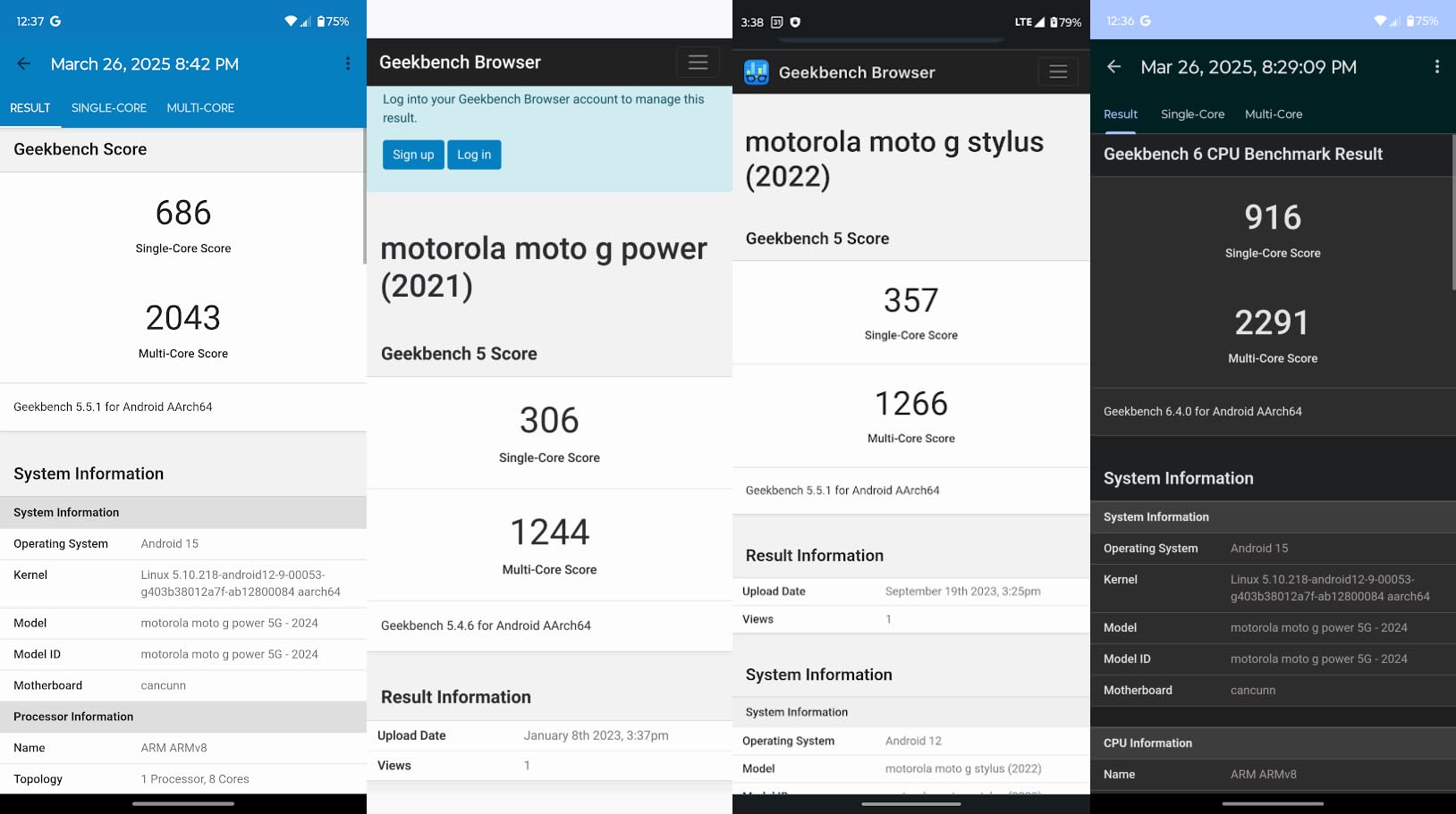 Motorola Moto G Power - 2025 | Unlocked | Made for US 8/128GB | 50MP Camera | Slate Gray - Customer Photo 1