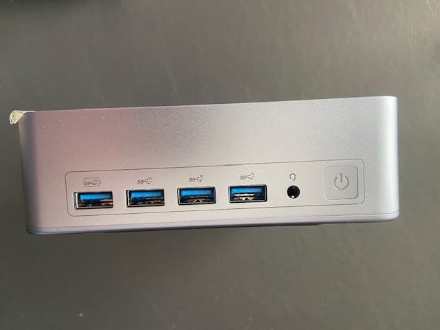 GEEKOM Mini PC AX8 Max, Dual 2.5G Lan AMD Ryzen 7 8745HS (Up to 4.9GHz, 3 Mode) Desktop Computers, Radeon 780M, 32GB DDR5 5600MHz RAM 1TB PCIe SSD, 2xUSB4/PD/WOL/8K 4 Display/Gaming/Business/Win11 Pro - Customer Photo 1