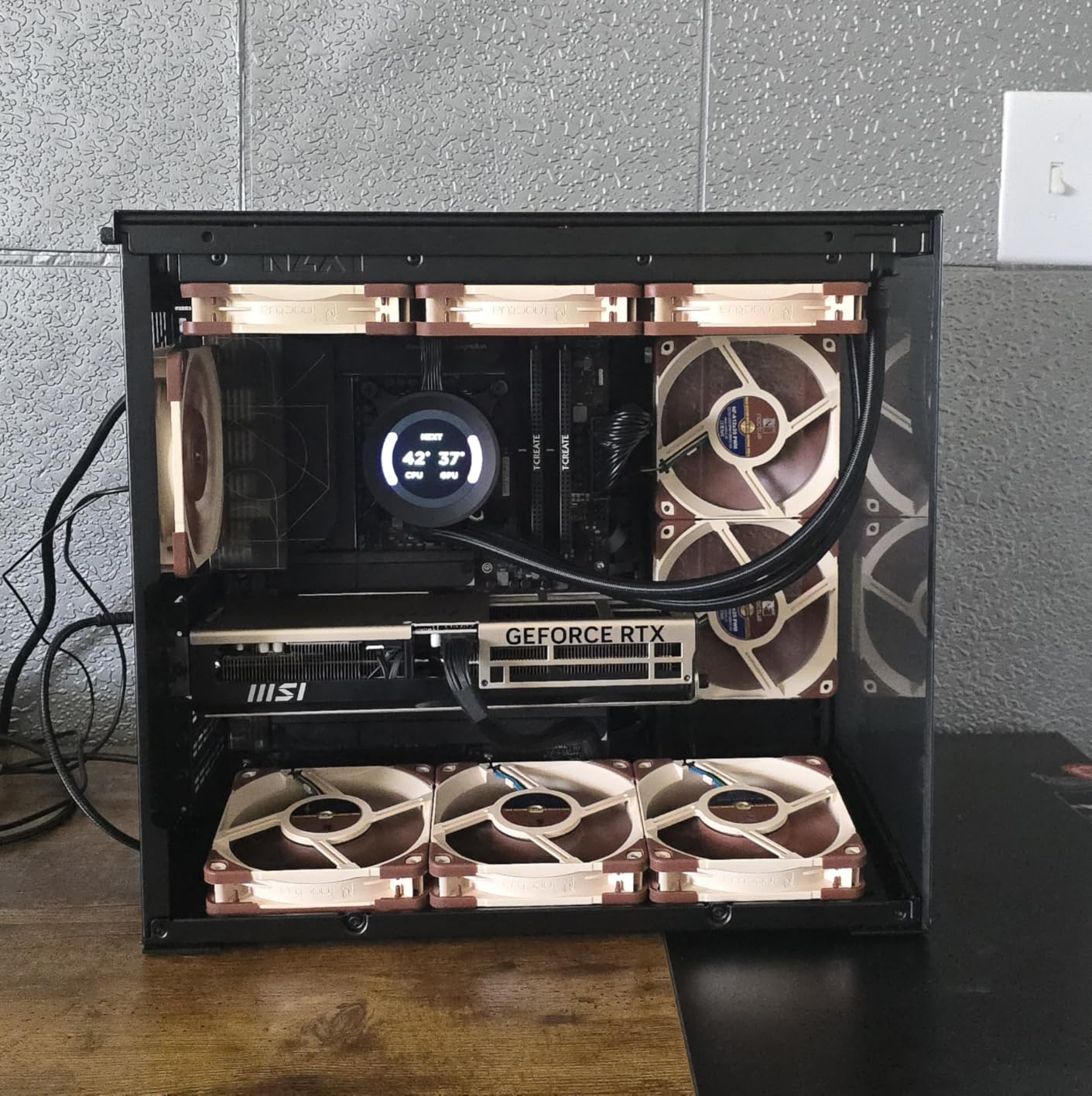 MSI Gaming RTX 5080 16G Inspire 3X OC Graphics Card (16GB GDDR7, 256-bit, Extreme Clock TBD MHz, DisplayPort x 3 2.1a, HDMI 2.1b, NVIDIA Blackwell Architecture) Customer Review MSI Gaming RTX 5080 16G Inspire 3X OC Graphics Card (16GB GDDR7, 256-bit, Extreme Clock TBD MHz, DisplayPort x 3 2.1a, HDMI 2.1b, NVIDIA Blackwell Architecture) - Customer Photo 1