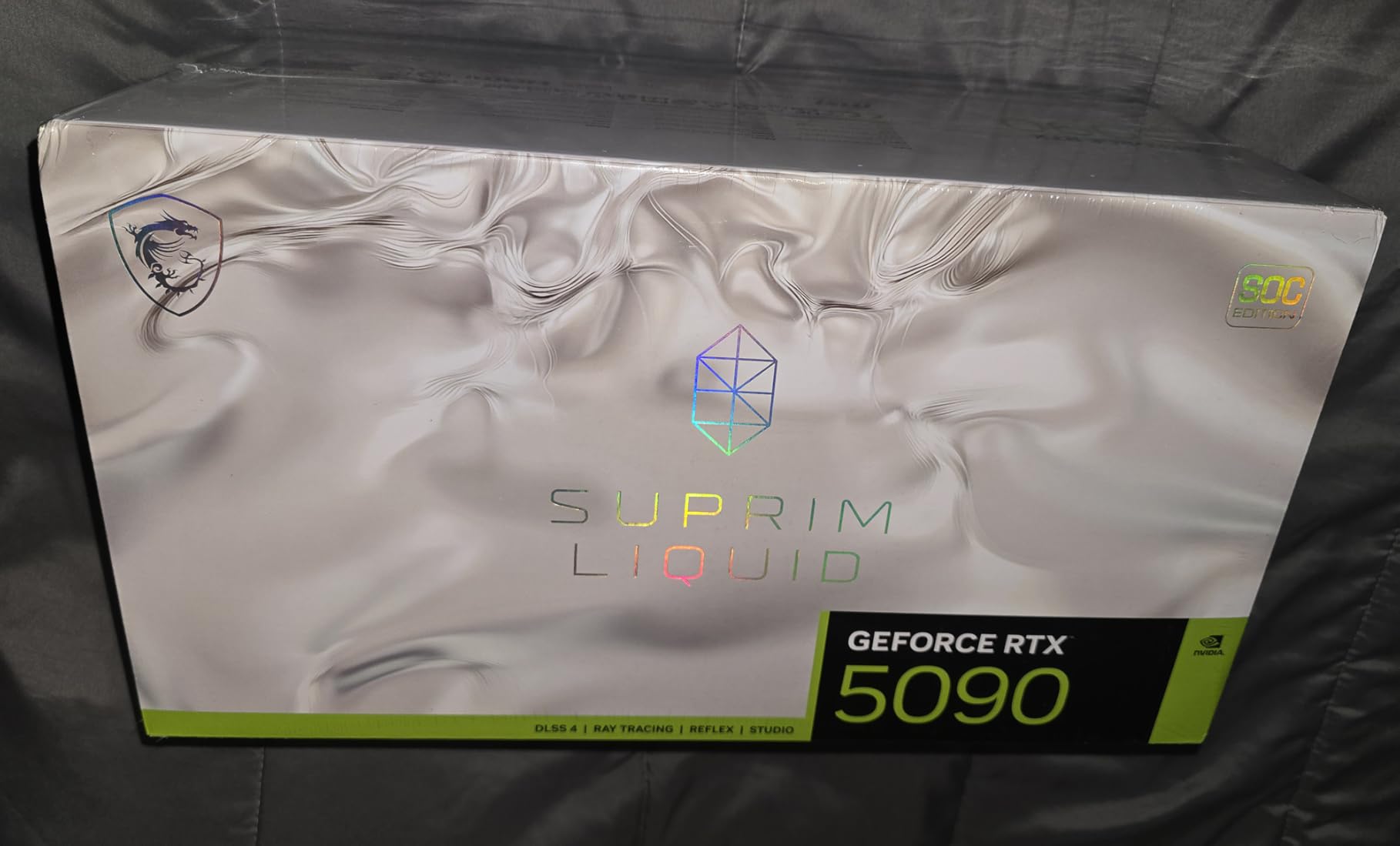 MSI Gaming RTX 5090 32G SUPRIM Liquid SOC Graphics Card (32GB GDDR7, 512-bit, Extreme Performance: 2580 MHz, DisplayPort x3 2.1a, HDMI 2.1b, NVIDIA Blackwell Architecture) - Customer Photo 1