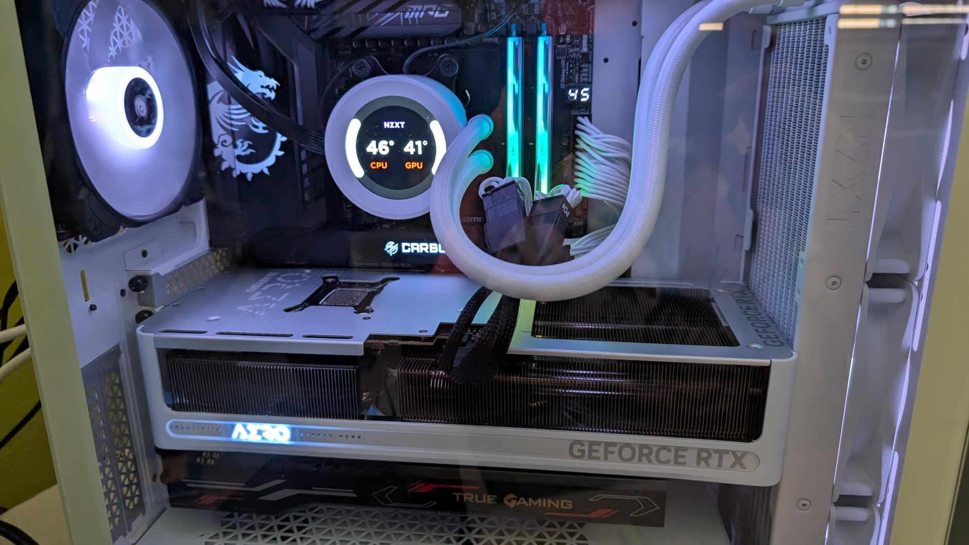 GIGABYTE GeForce RTX 5070 Ti Eagle OC ICE SFF 16G Graphics Card, 16GB 256-bit GDDR7, PCIe 5.0, WINDFORCE Cooling System - Customer Photo 1