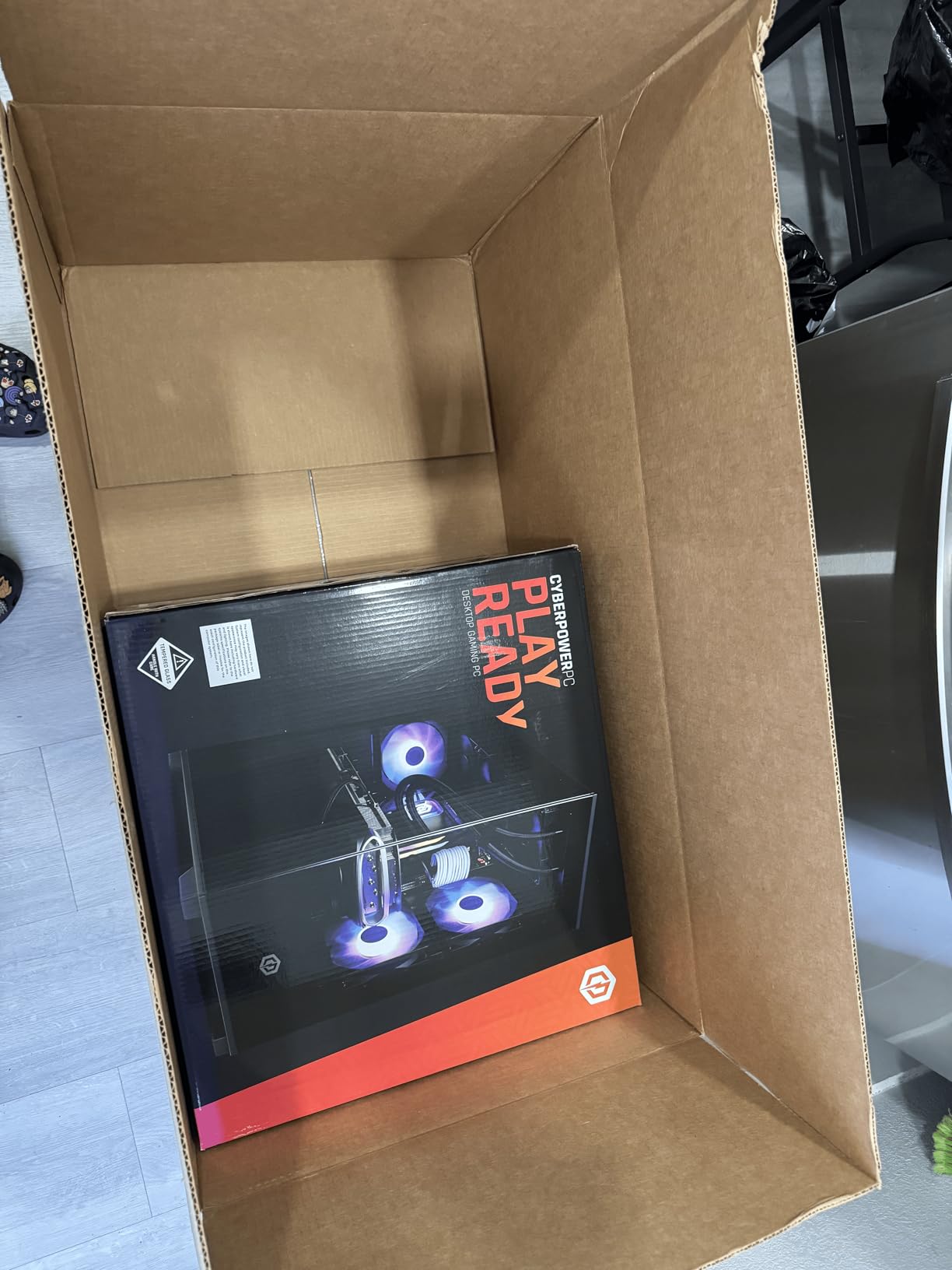 CyberPowerPC Gamer Xtreme VR Gaming PC, Intel Core i5-13400F 2.5GHz, GeForce RTX 5060 8GB, 16GB DDR5, 1TB PCIe 4.0 SSD, WiFi Ready & Windows 11 Home (GXiVR8060A40) - Customer Photo 5