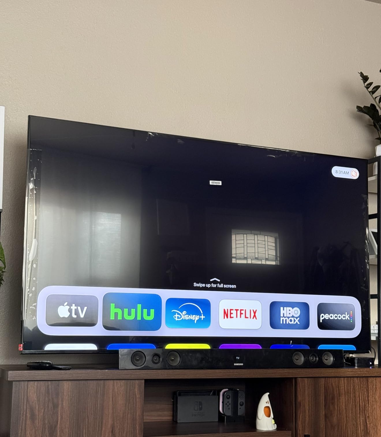 Samsung 55-Inch Class QLED Q7F Series Samsung Vision AI Smart TV (2025 Model, 55Q7F) Quantum HDR, Object Tracking Sound Lite, Q4 AI Gen1 Processor, 4K upscaling, Gaming Hub, Alexa Built-in - Customer Photo 1