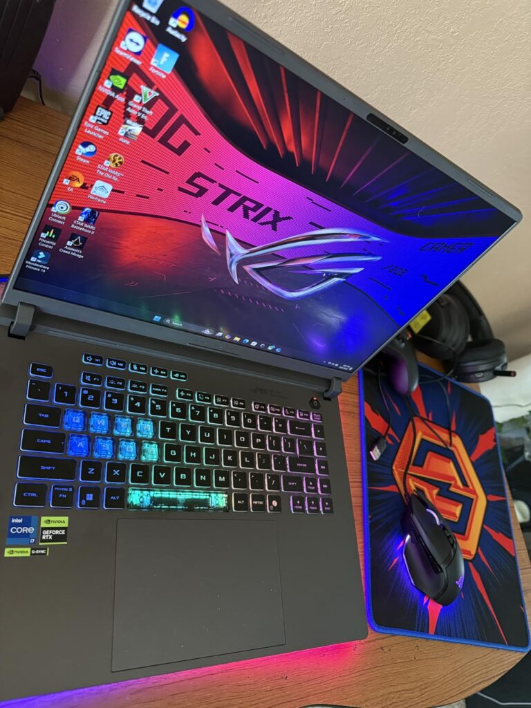 ASUS ROG Strix G16 (2025) Gaming Laptop, 16" FHD+ 16:10 165Hz/3ms Display, NVIDIA® GeForce RTX™ 5060 Laptop GPU, Intel® Core™ i7 Processor 14650HX, 16GB DDR5, 1TB Gen 4 SSD, Wi-Fi 7, Windows 11 Home - Customer Photo 1