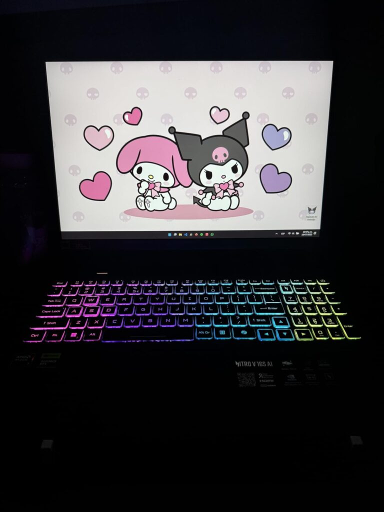 Acer Nitro V 16S AI Gaming Laptop | AMD Ryzen 7 260 Processor | NVIDIA GeForce RTX 5060 Laptop GPU (572 AI Tops) | 16" WUXGA IPS 180Hz Display | 32GB DDR5 | 1TB Gen 4 SSD | Wi-Fi 6 | ANV16S-41-R2AJ - Customer Photo 2