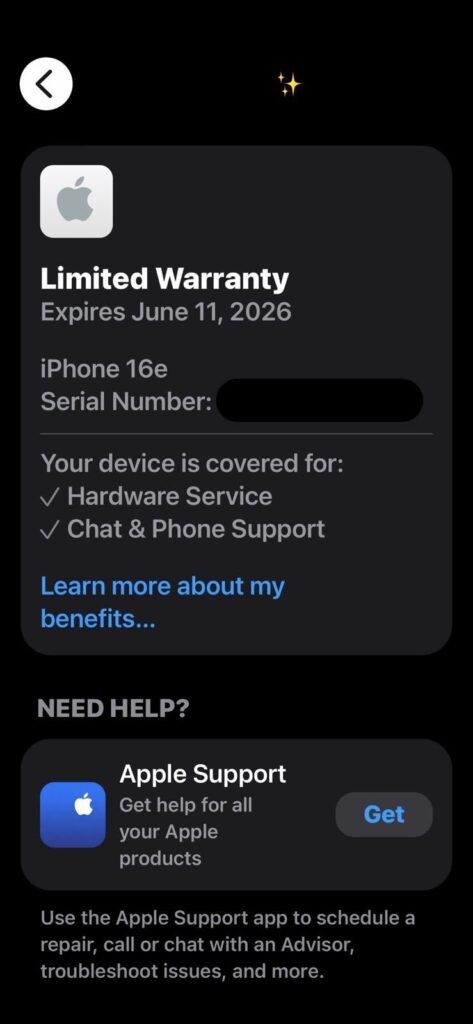 Apple iPhone 16e, 128GB, eSIM, Black - Unlocked (Renewed) - Customer Photo 1