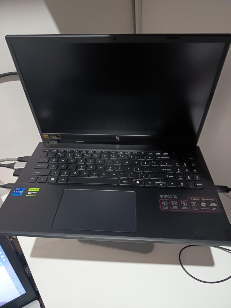 Acer Nitro V Gaming Laptop | Intel Core i7-13620H Processor | NVIDIA GeForce RTX 4050 Laptop GPU | 15.6" FHD IPS 165Hz Display | 16GB DDR5 | 1TB Gen 4 SSD | Wi-Fi 6 | Backlit KB | ANV15-52-76NK - Customer Photo 2