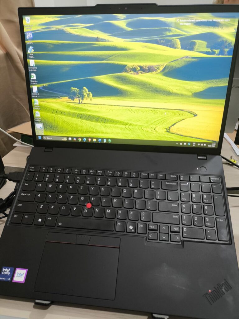 Lenovo ThinkPad T16 Gen 3 Business Laptop 16 Lenovo ThinkPad T16 Gen 3 Business Laptop 16" FHD+ Display, Intel Ultra 7-155U (Beats i7-1355U), 16GB DDR5 RAM, 512GB SSD, 5MB Webcam, WiFi 6E + BT, RJ-45, HDMI, Win 11 Pro, AI Copilot - Black - Customer Photo 2