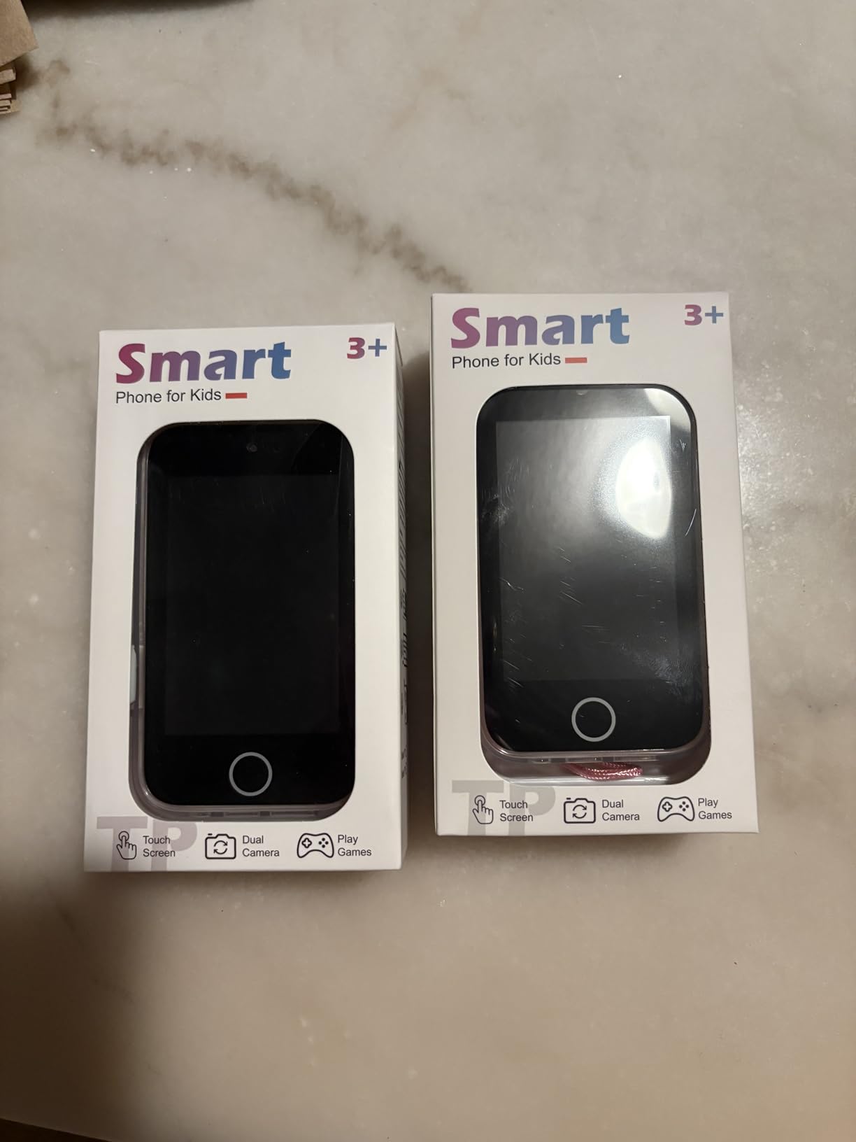 Kids Smart Phone for Girls, 3.5'' Touchscreen Kid Phones Toys for Girls 3 4 5 6 7 8 Years Old, Christmas Birthday Gift for Ages 3-8, Toddler Phone with Dual Camera, Music Player, Game, Habit Tracker - Customer Photo 2