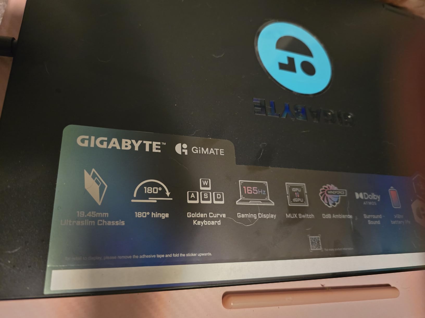 GIGABYTE - Gaming A16 Gaming Laptop - 165Hz 1920x1200 WUXGA - NVIDIA GeForce RTX 5060 - Intel i7-13620H - 1TB SSD with 16GB DDR5 RAM - Windows 11 Home AD Gaming A16 CVHI3US894SH Customer Review GIGABYTE - Gaming A16 Gaming Laptop - 165Hz 1920x1200 WUXGA - NVIDIA GeForce RTX 5060 - Intel i7-13620H - 1TB SSD with 16GB DDR5 RAM - Windows 11 Home AD Gaming A16 CVHI3US894SH - Customer Photo 4