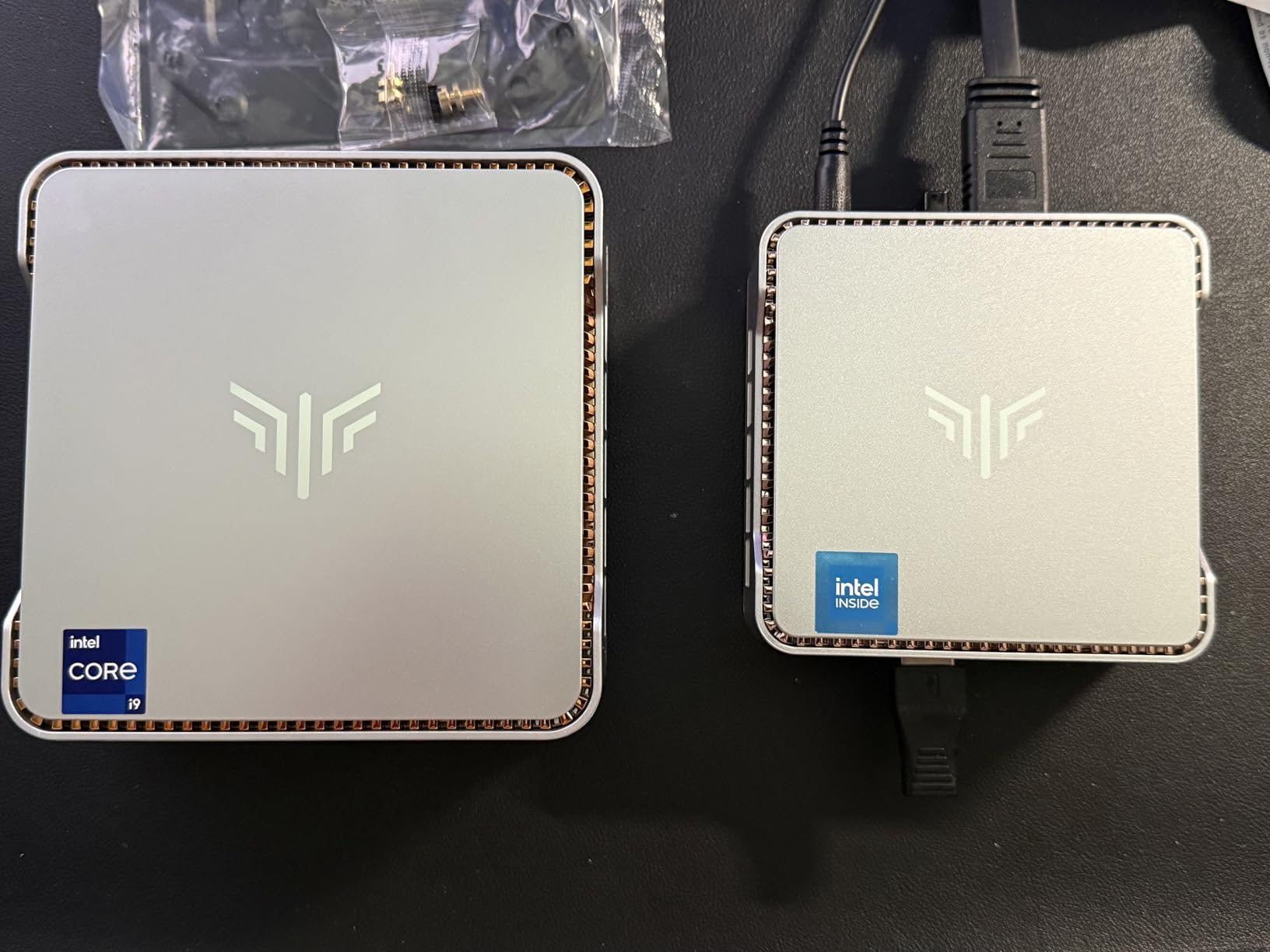 KAMRUI Hyper H2 Mini Gaming PC, in-tel Core i9-11900H (Beat 1195G7/5825U, up to 4.9GHz) 32GB RAM 1TB SSD Mini Desktop Computers, Triple 4K Display 6*USB3.2, USB-C, HDMI, DP, WiFi6, BT5.2, Office Home - Customer Photo 2