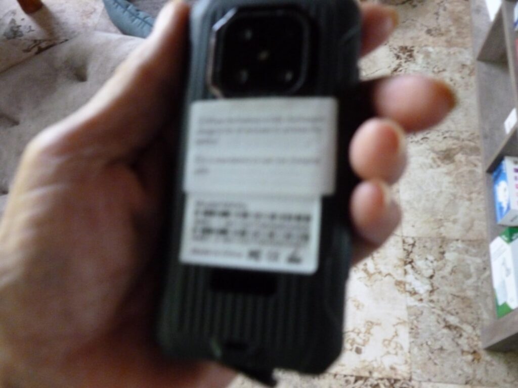 Mini Rugged Phone 4G Unlocked Mini Smartphone 6GB+128GB, 3000mAh Long-lasting Battery Life, 3.7" HD Screen, IP68 Waterproof, Bright LED Light, Compact Phone for Outdoors Camping Climbing Skiing - Customer Photo 1