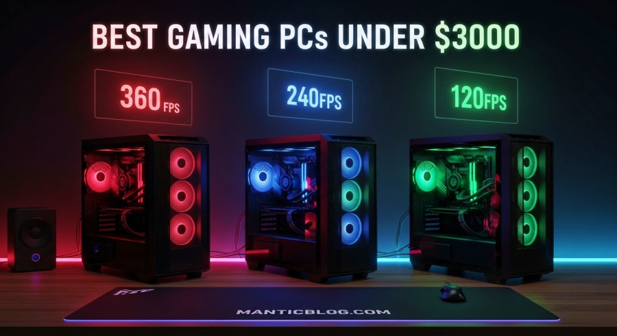Best Gaming PCs Under $3000