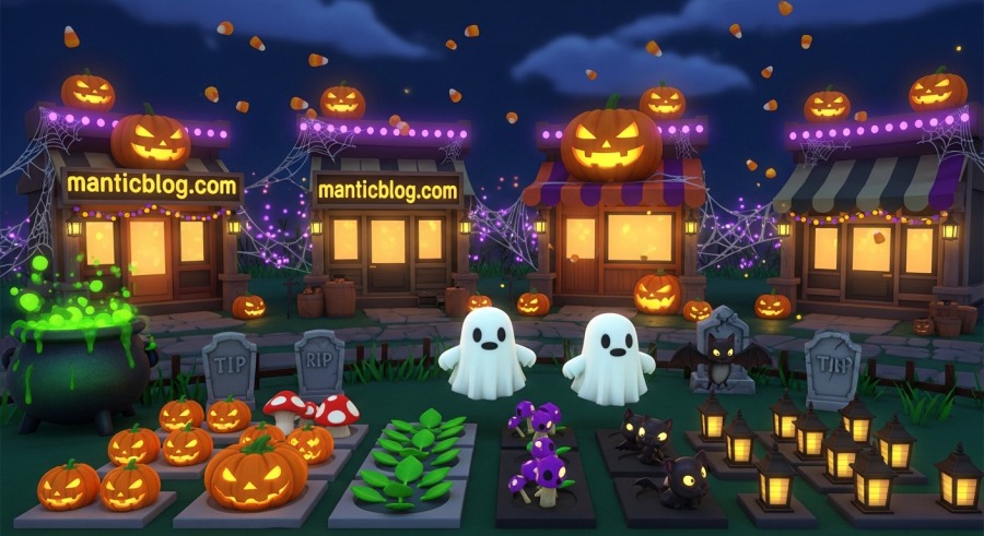Grow a Garden Halloween Shops Guide
