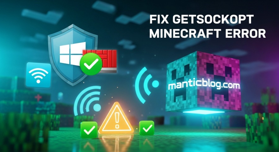 How to Fix Getsockopt Minecraft Error