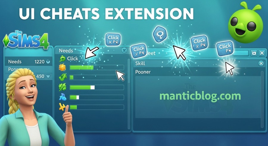 Sims 4 UI Cheats Extension Mod