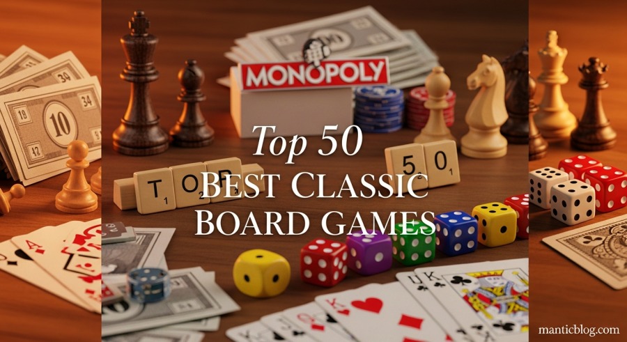 Top 50 Best Classic Board Games