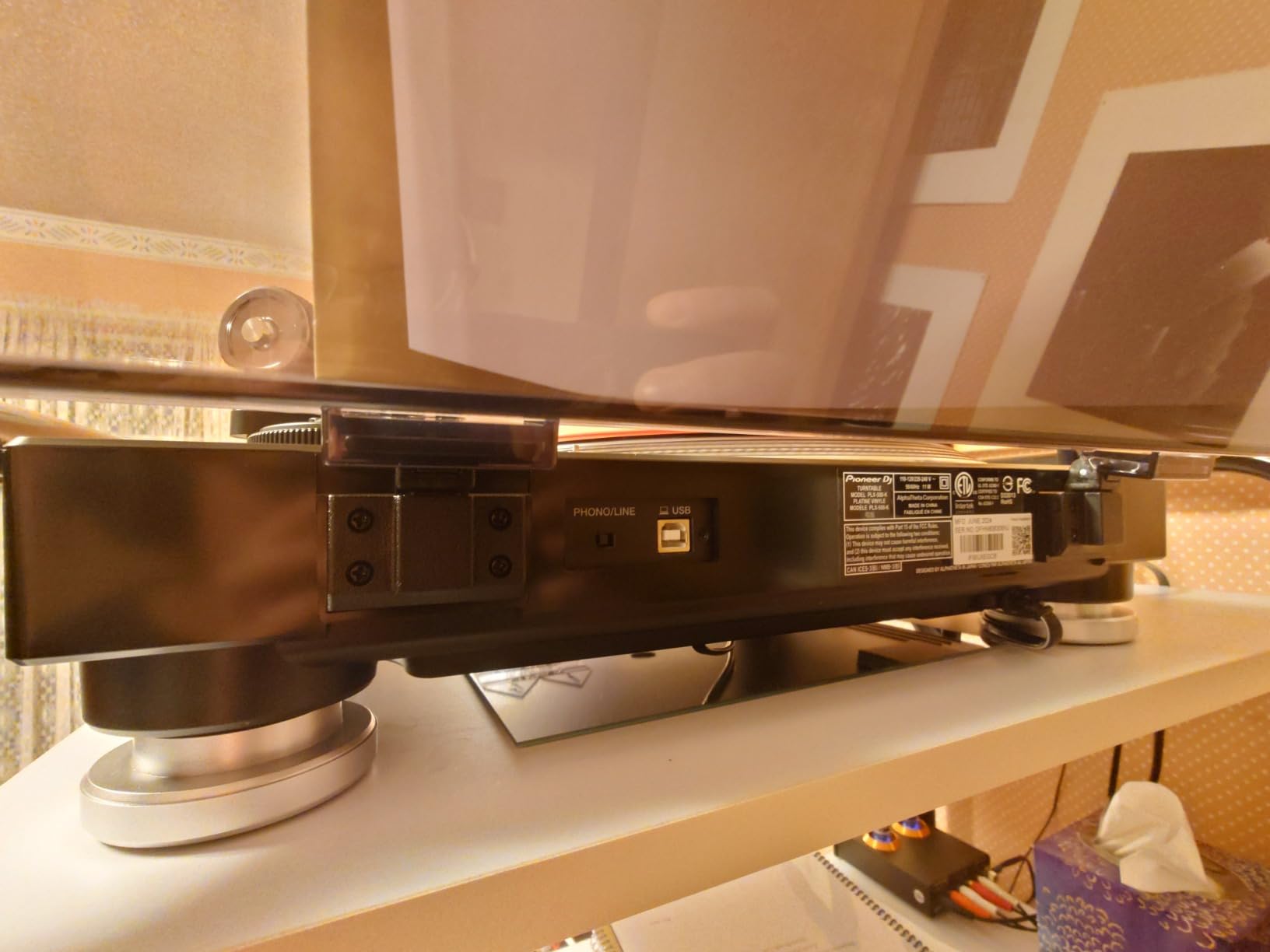 Pioneer DJ PLX-500 Direct Drive Turntable - Customer Photo 2