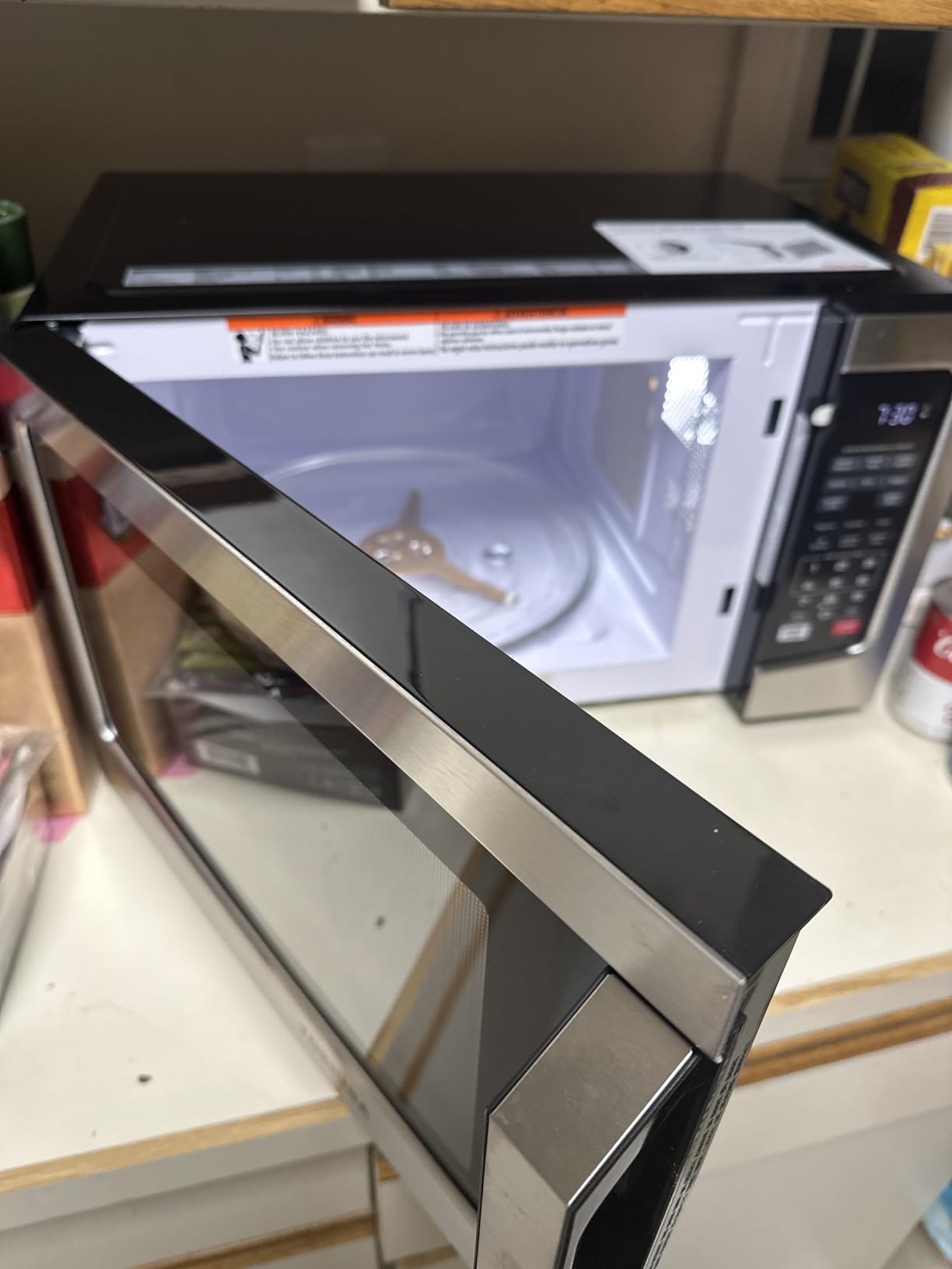 TOSHIBA EM131A5C-SS Countertop Microwave Ovens 1.2 Cu Ft with 12.4