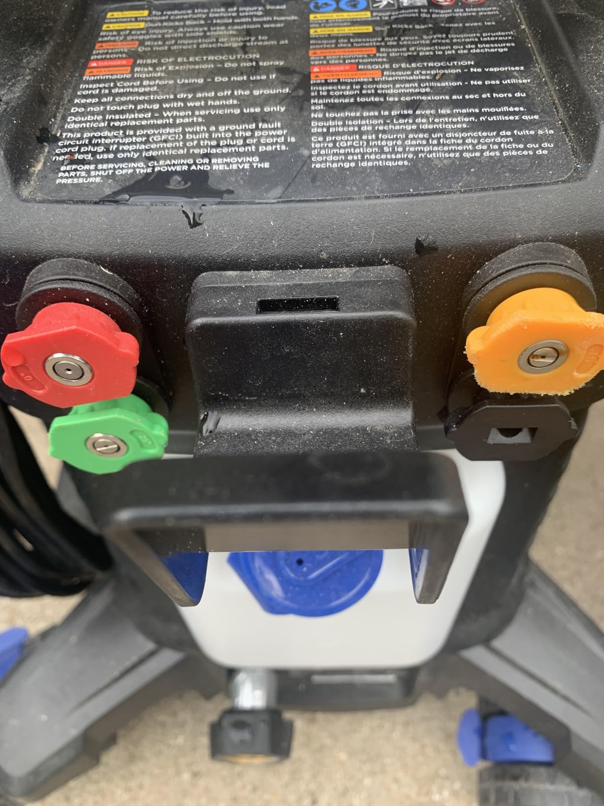 Westinghouse ePX3100 Electric Pressure Washer, 2300 Max PSI 1.76 Max GPM with Anti-Tipping Technology, Onboard Soap Tank, Pro-Style Steel Wand, 5-Nozzle Set, for Cars/Fences/Driveways/Home/Patios - Customer Photo 2