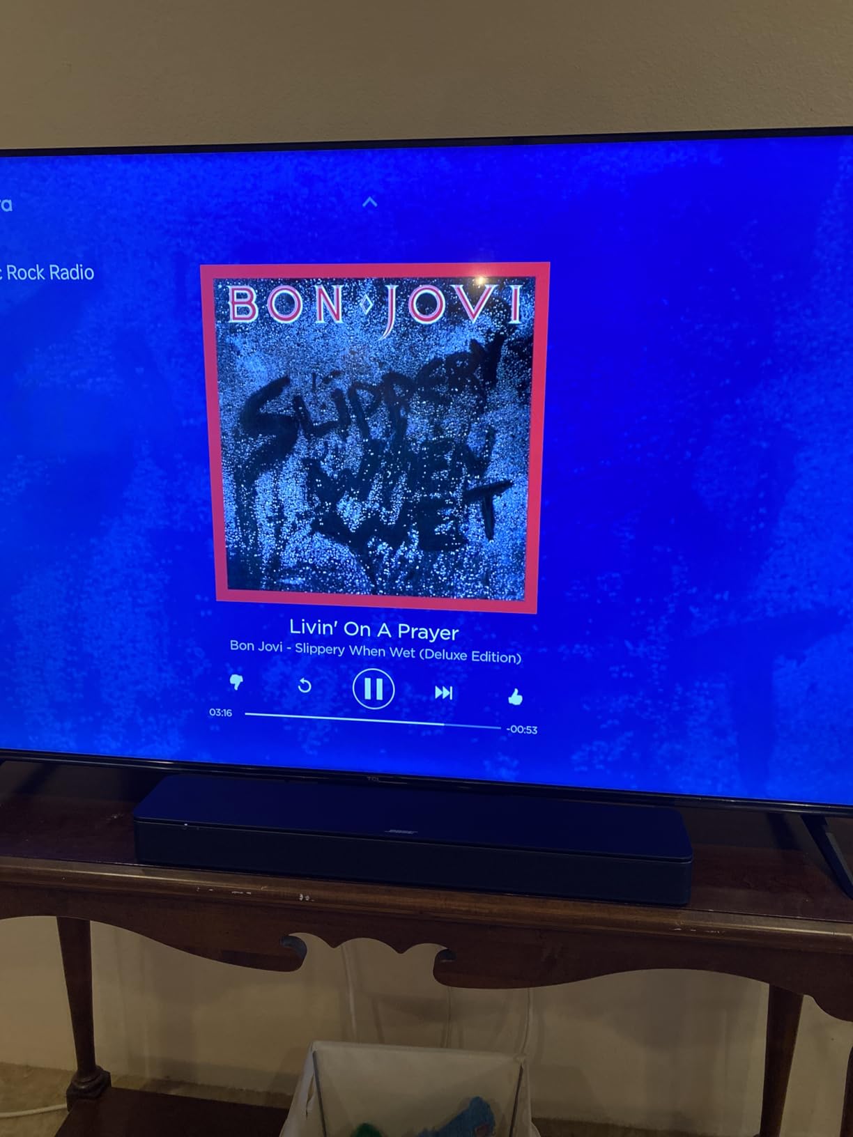 Bose TV Speaker - Soundbar for TV with Bluetooth and HDMI-ARC Connectivity, All-in-One Compact Soundbar, Includes Remote Control, Black - Customer Photo 5